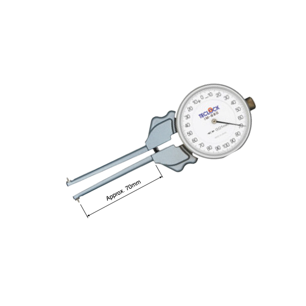 Teclock Internal Dial Caliper Gauge ZS-415