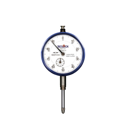 Teclock 0.01mm Long Stroke Dial Indicator KM-121