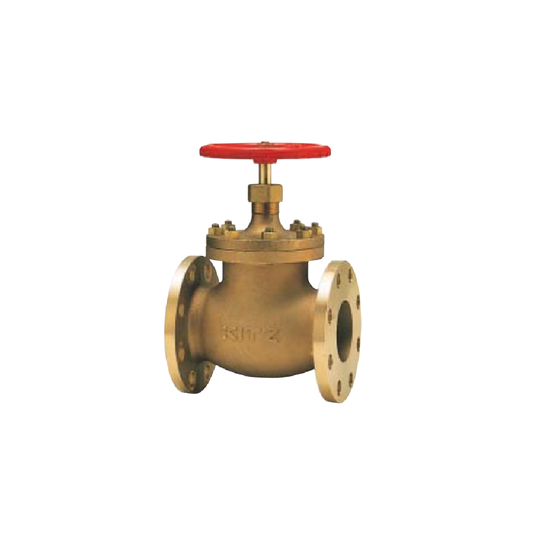 Globe Valve ทองเหลือง โกลบวาล์ว kitz รุ่น Fig. DB 3/4 นิ้ว (20 มม.)