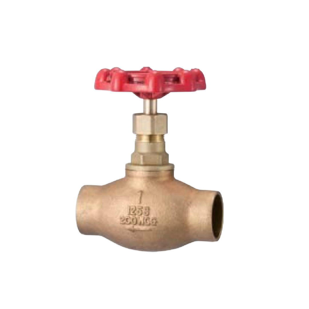Globe Valve ทองเหลือง โกลบวาล์ว kitz รุ่น Fig. C125C
 3 นิ้ว (80 มม.)