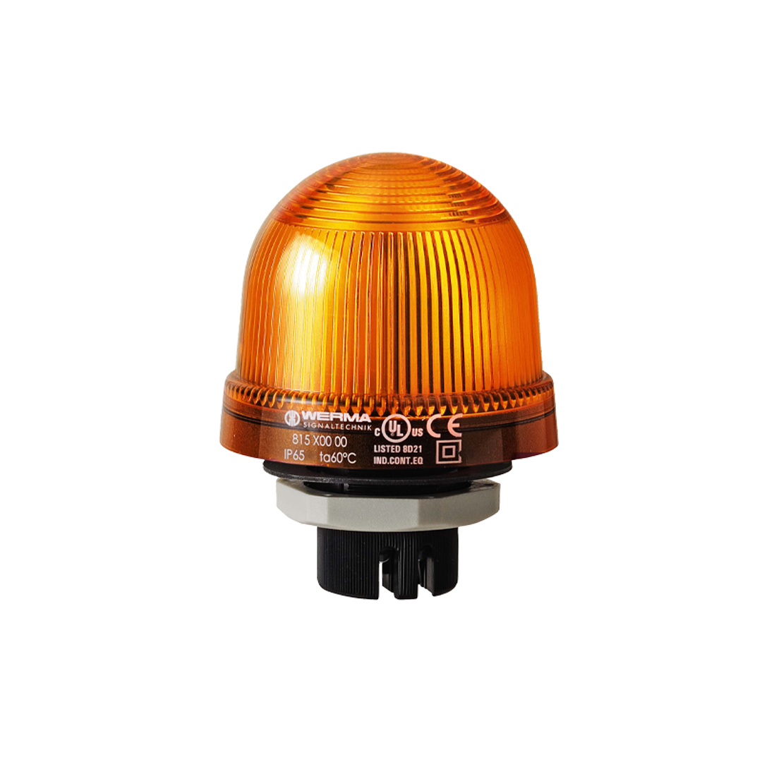 Signal and traffic lights WERMA รุ่น EvoSIGNAL Mini-Midi-Maxi Signal Beacons Permanent Beacon EM 12-230VAC/DC YE 815.300.00 ไฟสัญญาณ