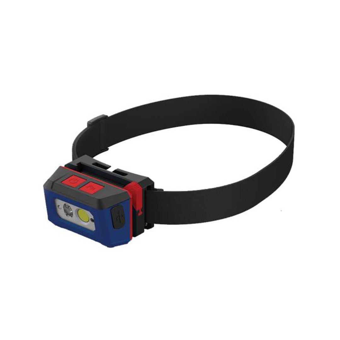 เครื่องมือไร้สาย (Cordless) APT 200lm Rechargeable LED Headlamp code LHDL203R