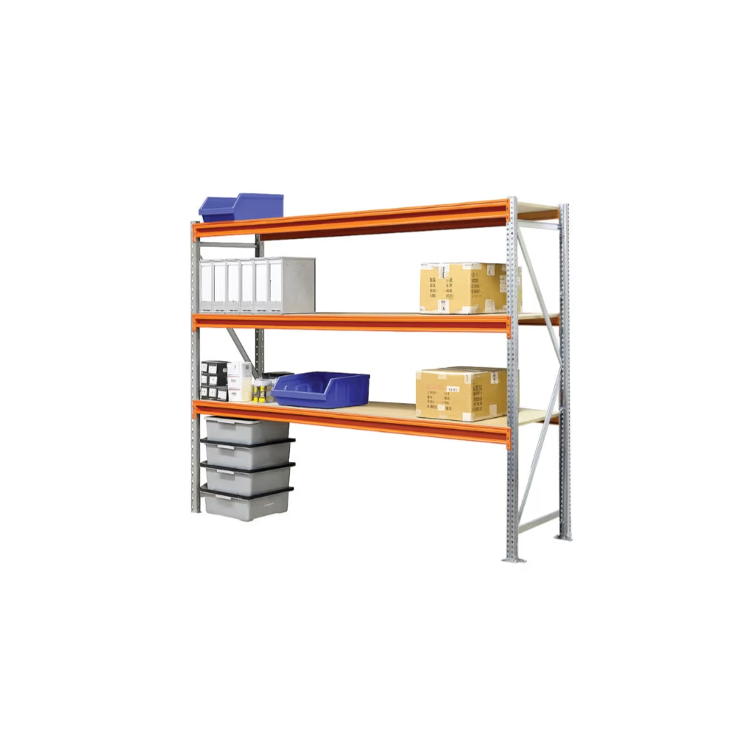 แร็ควางของ Rack cromwell code LSSB2000240006003CS (H)2000(W)2400X(D)600 3 Shelves Max UDL 500kg