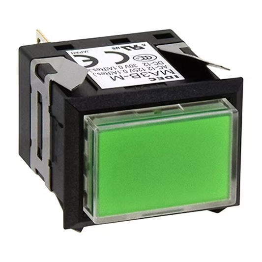 สวิตช์ปุ่มกด IDEC Push Button Switch MA Series MA3B-M139LG