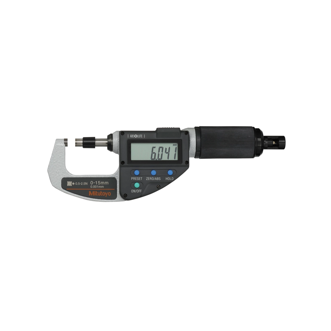 ไมโครมิเตอร์ Mitutoyo Series 227 Absolute Digimatic Micrometer with Quickmike-Adjustable Force Code  227-201-20