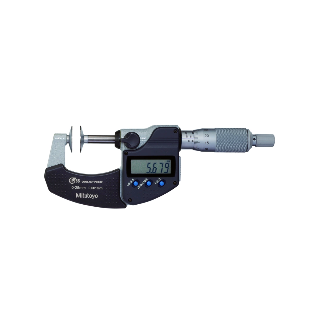 ไมโครมิเตอร์ Mitutoyo Series 323 Disc Micrometer - Carbide Tip Code 323-250-30