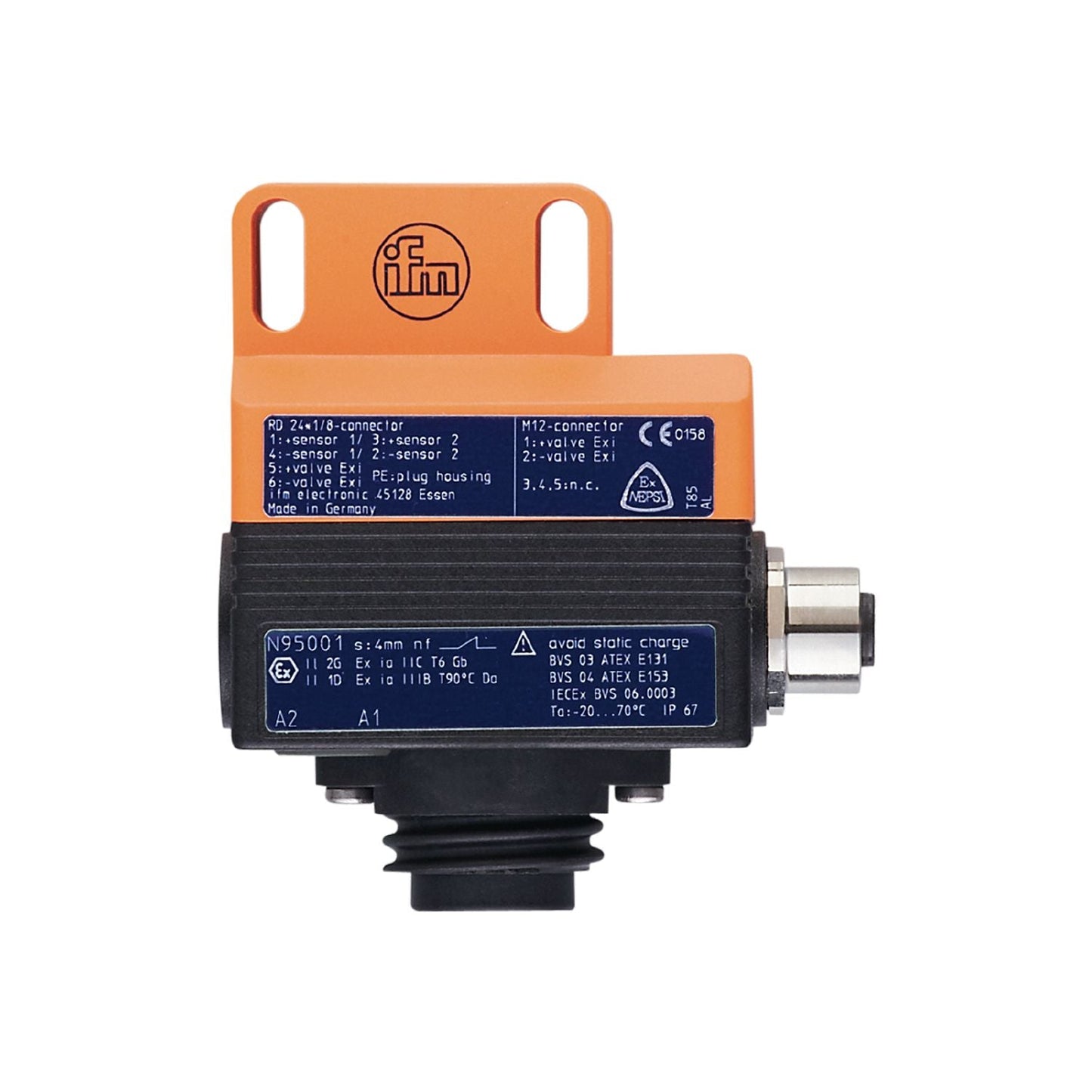 IFM Sensors Valve  เซนเซอร์แบบเหนี่ยวนำ N95001