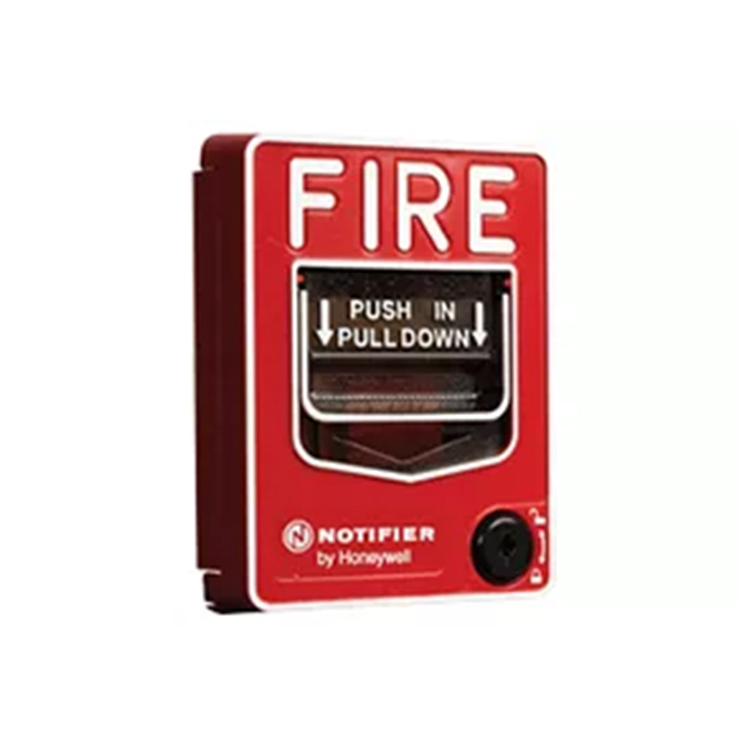 Fire Life Safety อุปกรณ์ป้องกันอัคคีภัยในอาคาร NOTIFIER Addressable Fire Alarm Pull Station code NBG-12LX-BP