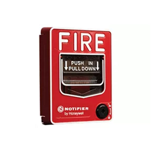 Fire Life Safety อุปกรณ์ป้องกันอัคคีภัยในอาคาร NOTIFIER Addressable Fire Alarm Pull Station code NBG-12LX-BP