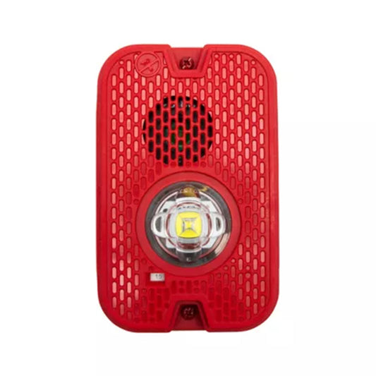 Fire Life Safety อุปกรณ์ป้องกันอัคคีภัยในอาคาร NOTIFIER LED Outdoor Compact Wall Horn Strobes code P2GWKLED