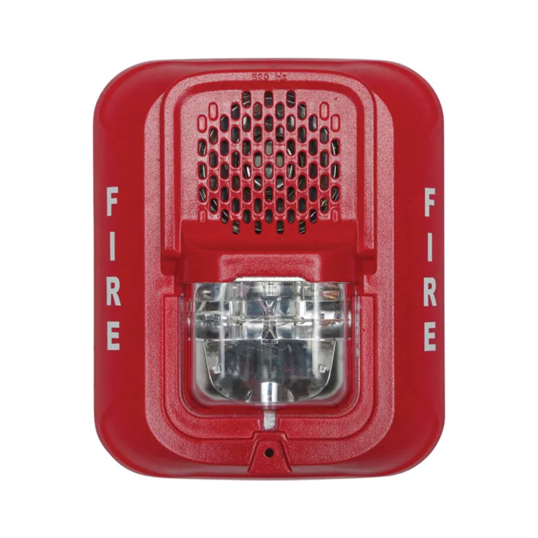 Fire Life Safety อุปกรณ์ป้องกันอัคคีภัยในอาคาร NOTIFIER Low Frequency Wall Sounder Strobe code P2WL-LF