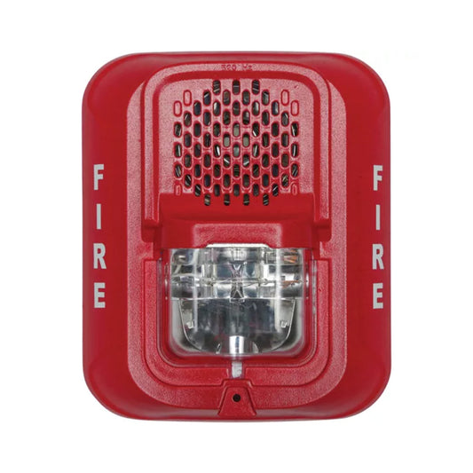 Fire Life Safety อุปกรณ์ป้องกันอัคคีภัยในอาคาร NOTIFIER Low Frequency Wall Sounder Strobe code P2RL-LF