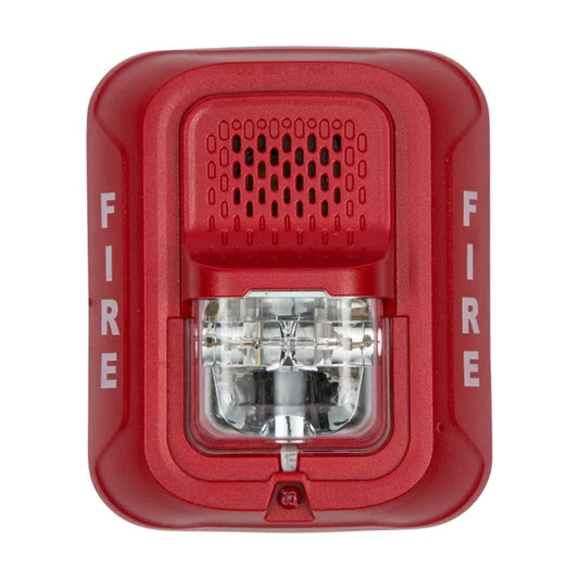 Fire Life Safety อุปกรณ์ป้องกันอัคคีภัยในอาคาร NOTIFIER 4-Wire Wall Horn Strobe code P4WL
