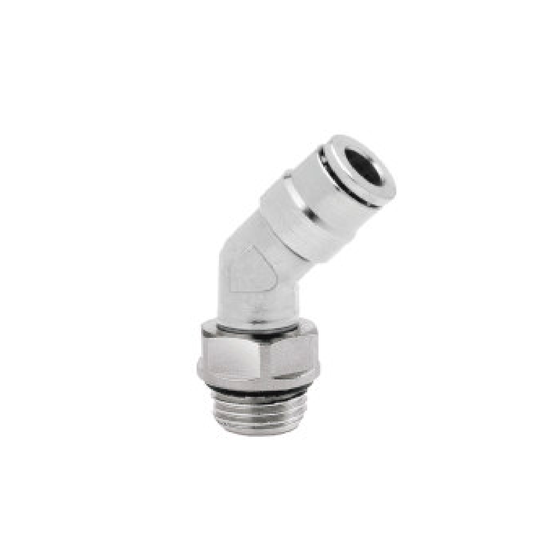 Norgren C0267040 ข้อต่อสวมเร็วแบบ C ข้อต่อสามทางทีหมุน 4 มม.