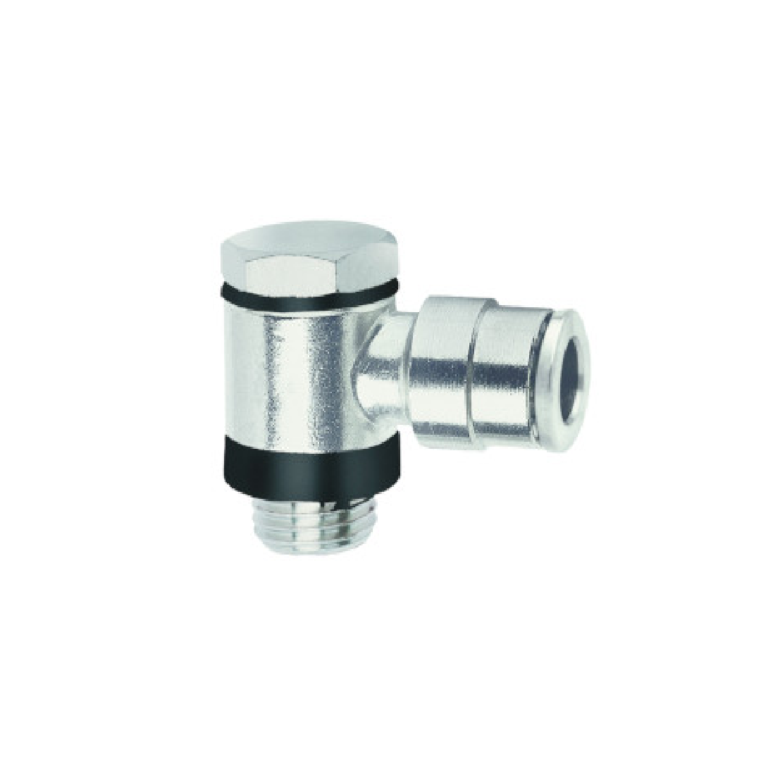 Norgren C0267040 ข้อต่อสวมเร็วแบบ C ข้อต่อสามทางทีหมุน 4 มม.