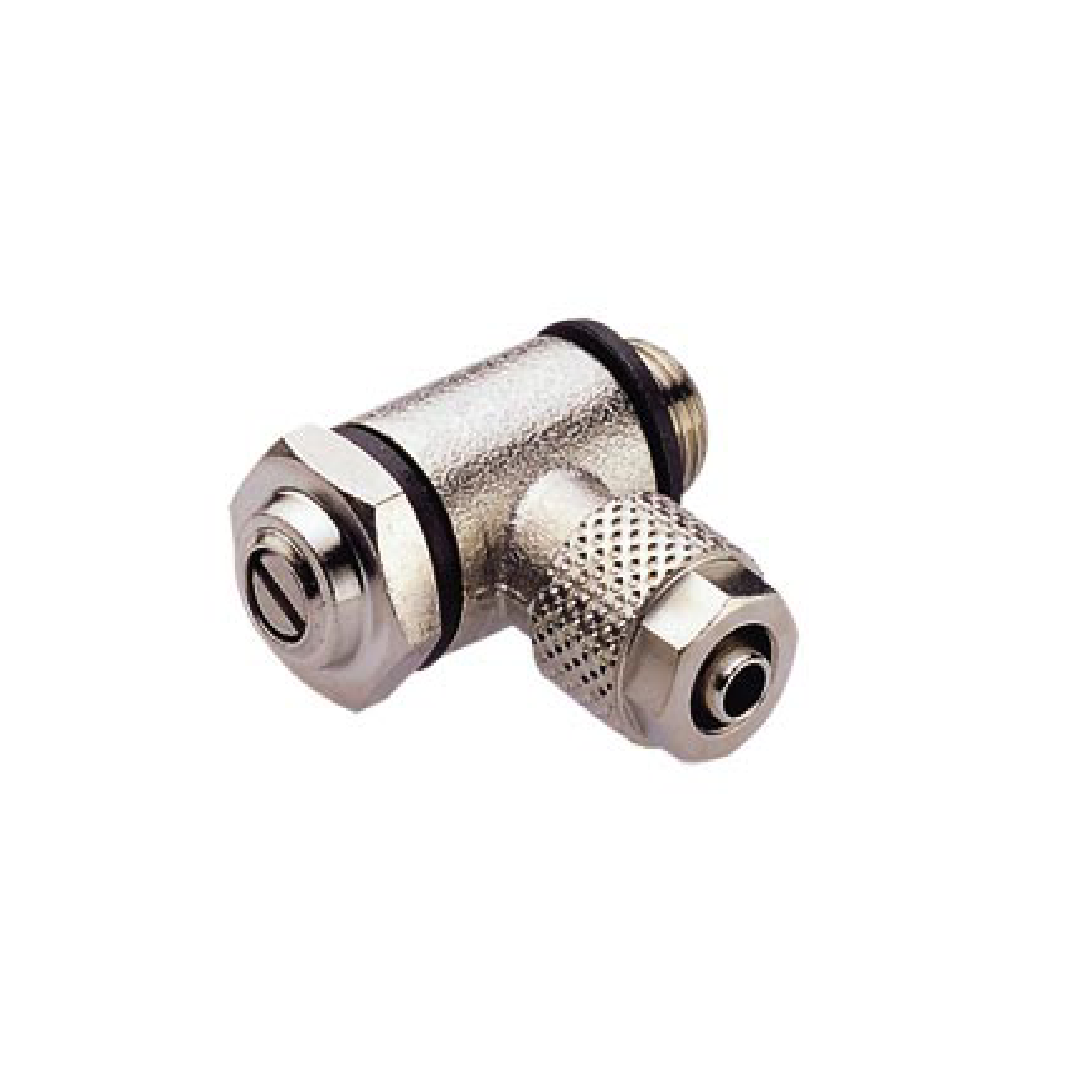 Norgren C0267040 ข้อต่อสวมเร็วแบบ C ข้อต่อสามทางทีหมุน 4 มม.