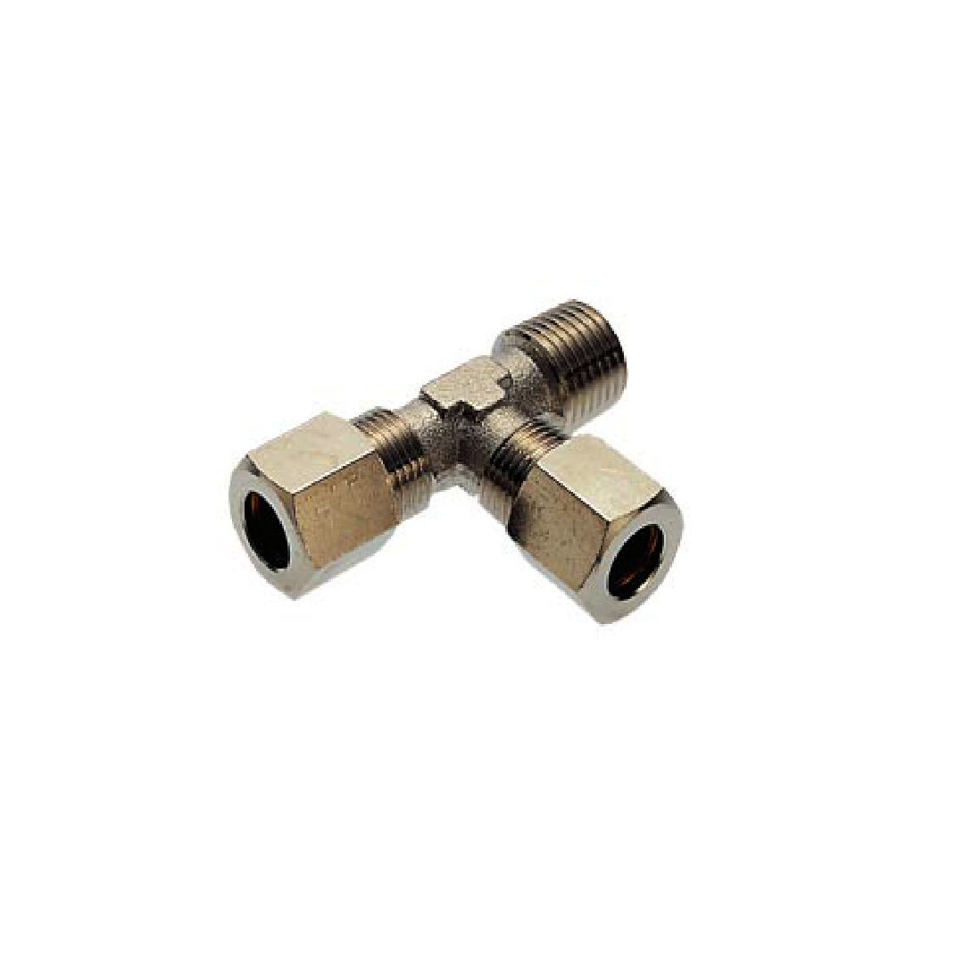 Norgren C0267040 ข้อต่อสวมเร็วแบบ C ข้อต่อสามทางทีหมุน 4 มม.