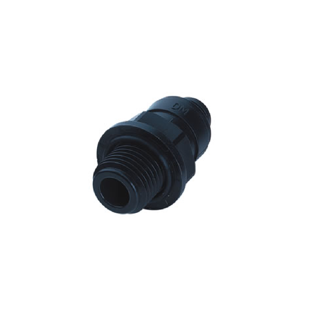 Norgren D02250628 ข้อต่อสวมอัดอะซีตัล Pneufit D อะแดปเตอร์ ตรง ขนาน 6 มม. G1/4