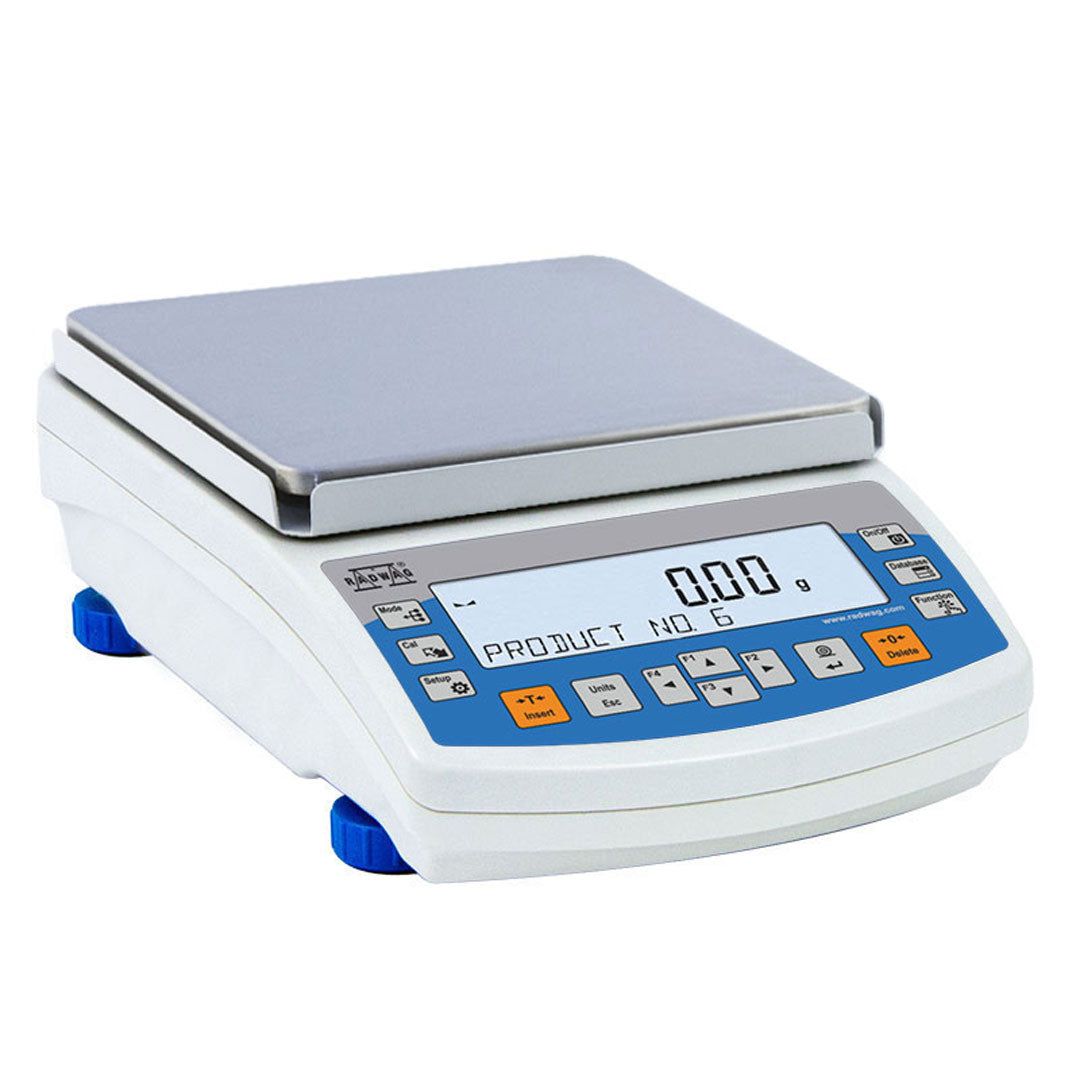 Radwag เครื่องชั่งห้องปฏิบัติการ วิจัย ทดสอบ Precision Balance PS6100.R2.M รหัสสินค้า WL-212-0135