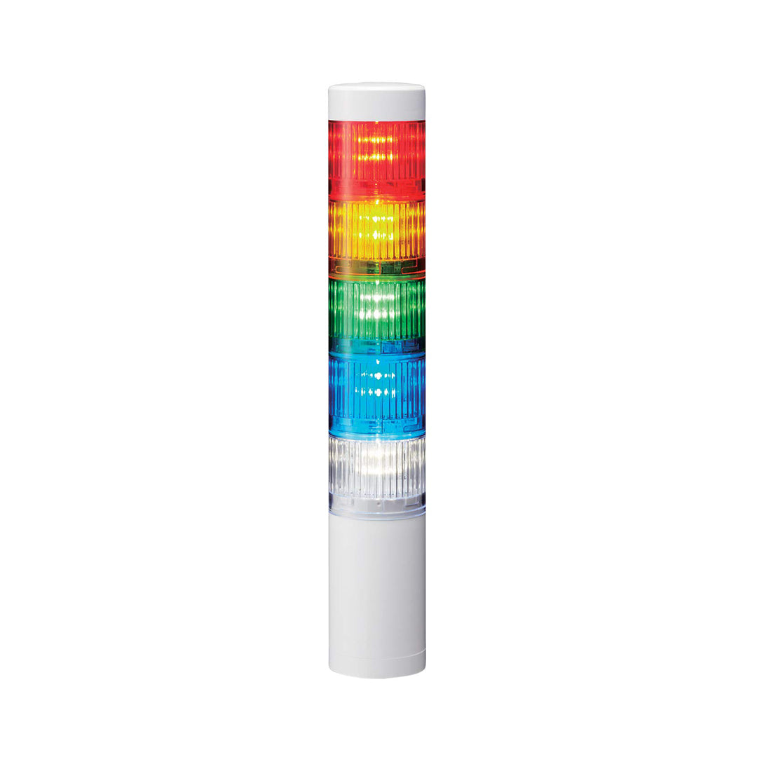 Patlite LR5-502WJNW-RYGBC ไฟ Tower Light , T-Light 50mm. 24DC