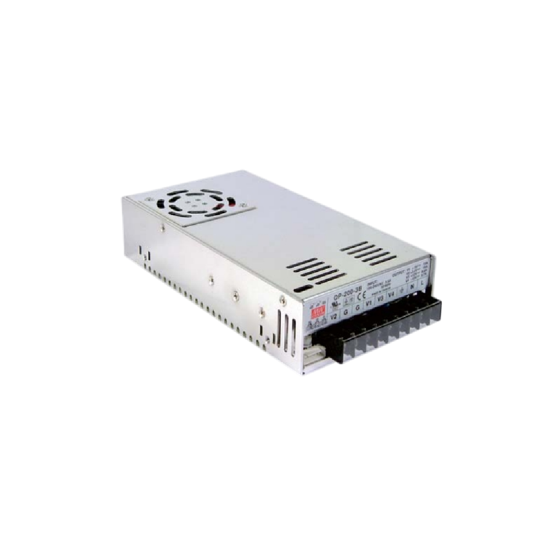 เพาว์เวอร์ซัพพลาย Mean Well 200W Quad Output with PFC Function QP-200 ...