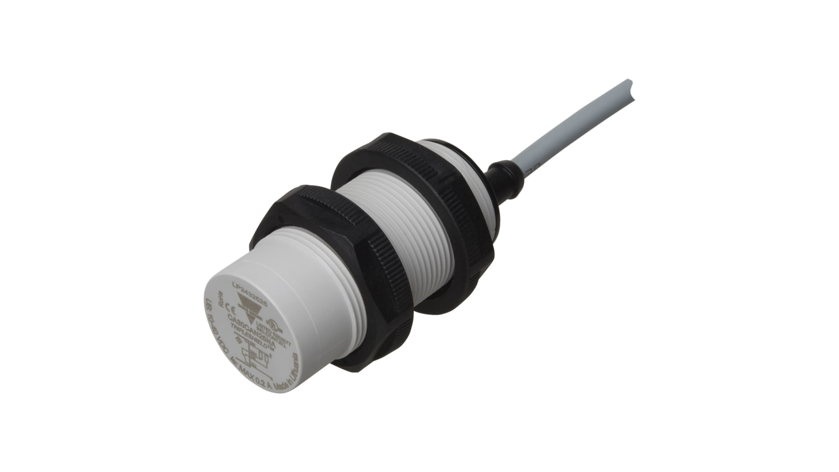 Carlo Gavazzi Capacitive Barrel-Style Proximity Sensor Code CA30CAN25PA