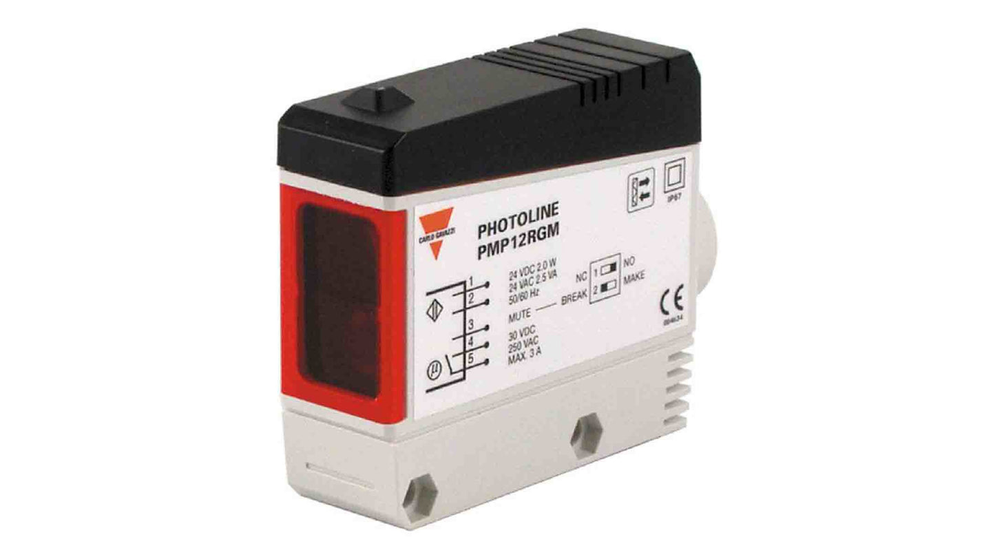 Carlo Gavazzi Retroreflective Photoelectric Sensor Code PMP12RGM