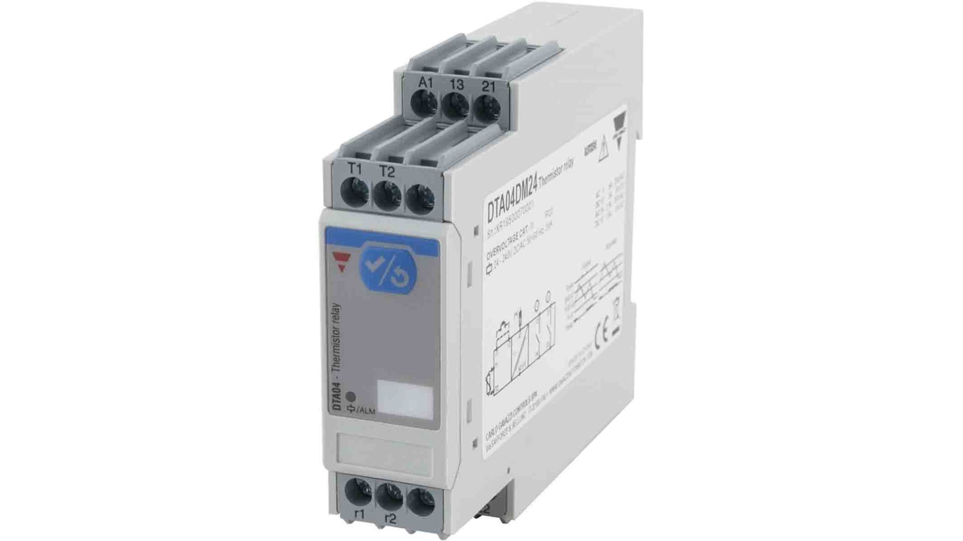 Carlo Gavazzi Thermistor Motor Protection Monitoring Relay Code DTA04DM24