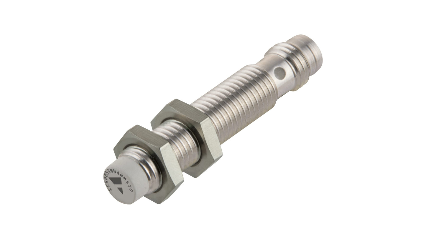 Carlo Gavazzi ICS08 Series Inductive Barrel-Style Inductive Proximity Sensor Code ICS08S30N04POM5