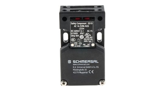 Schmersal AZ16 Safety Interlock Switch รหัส AZ16ZVRK-M20-2254