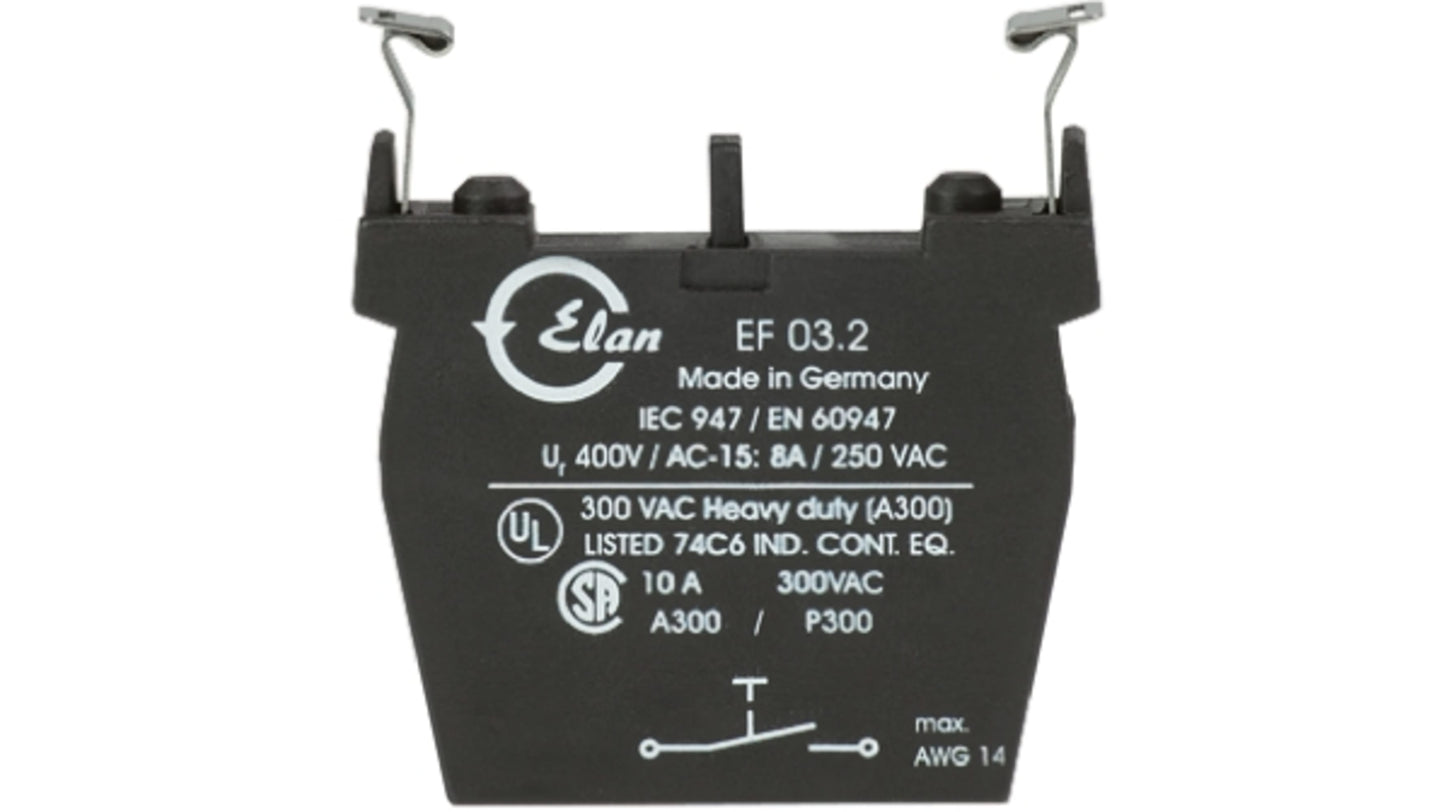 Schmersal for Use with NDR E-Stop รหัส EF03.3