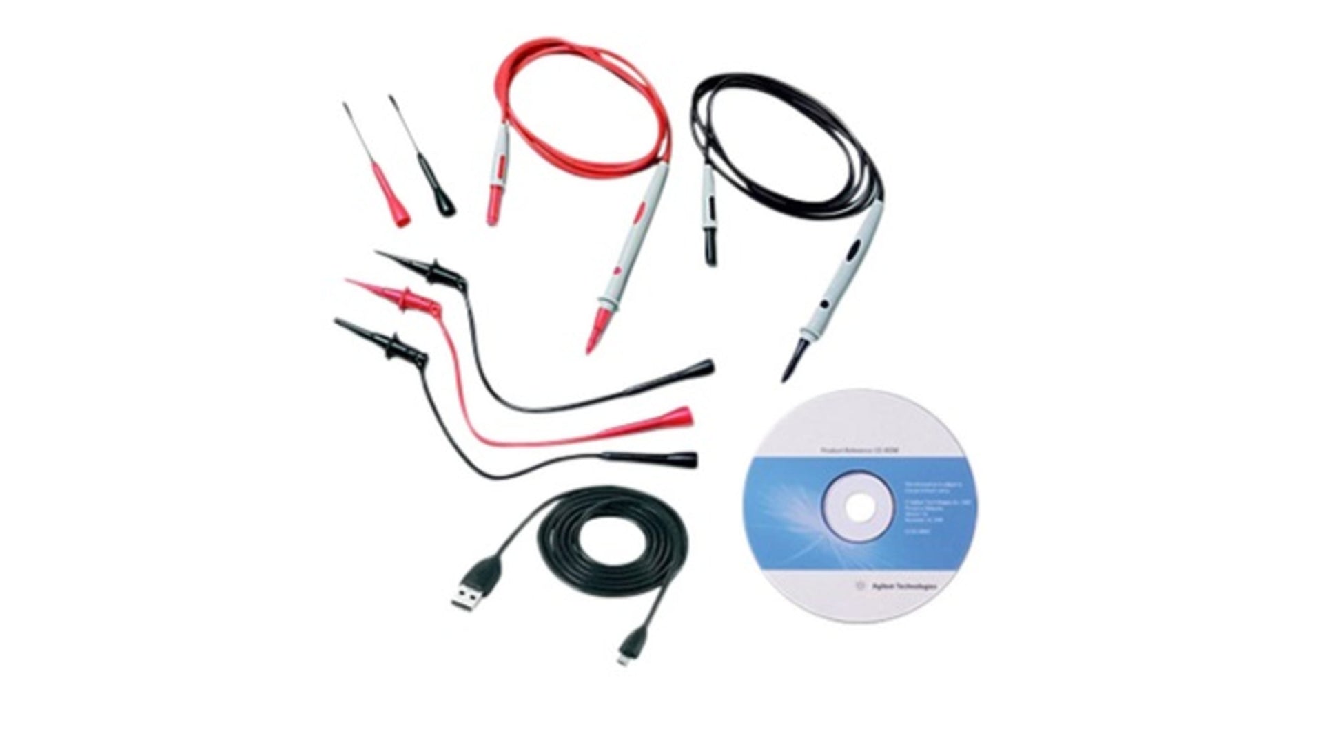 Keysight Technologies รหัส 3446ACCU Test Lead Kit, CAT II, 3A