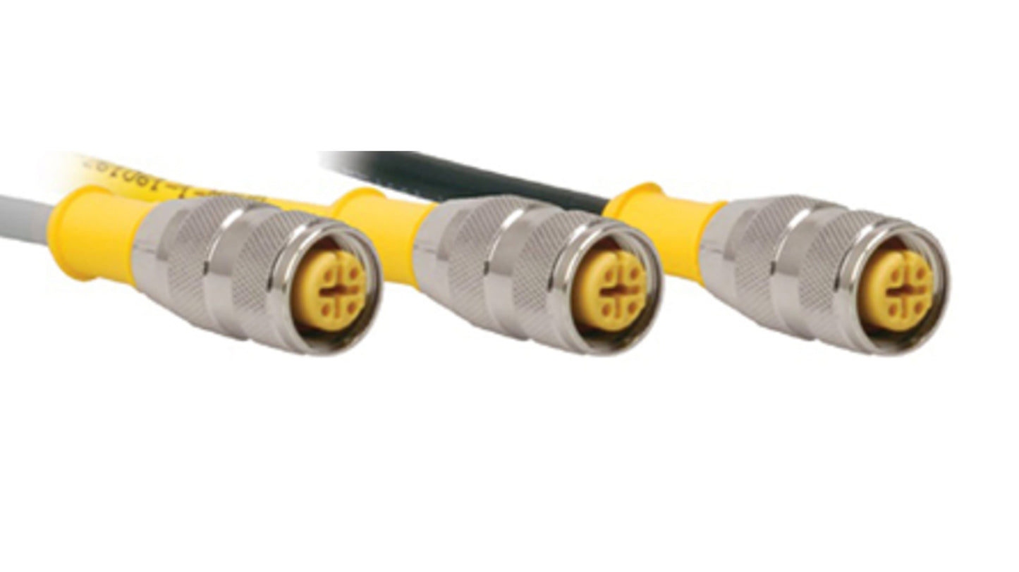 Turck Female 5 way M12 to Male 5 way M12 Sensor Actuator Cable รหัส RK 4.5T-10-RS 4.5T