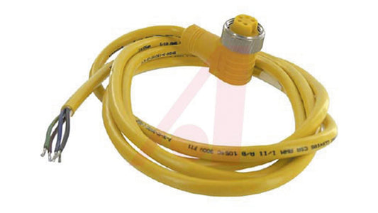 Turck Right Angle Female 5 way 7/8 in Circular to Unterminated Sensor Actuator Cable รหัส WKM 50-5M