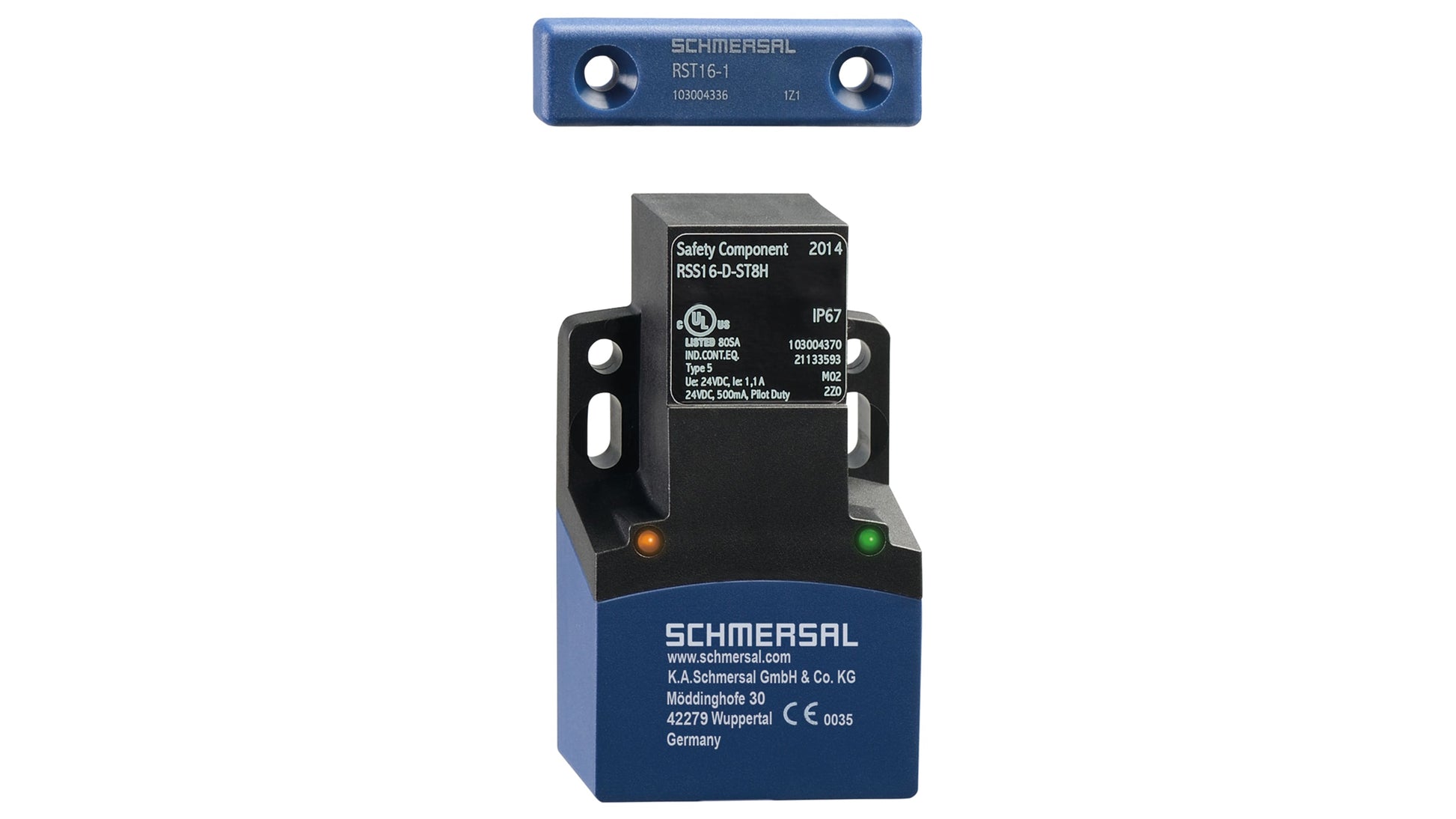 Schmersal RSS 16 Series RFID Non-Contact Safety Switch รหัส RSS16-D-SK