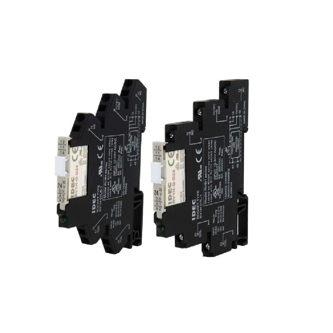 Relay IDEC RV8H-L-AD18 รีเลย์ 18 VAC/DC