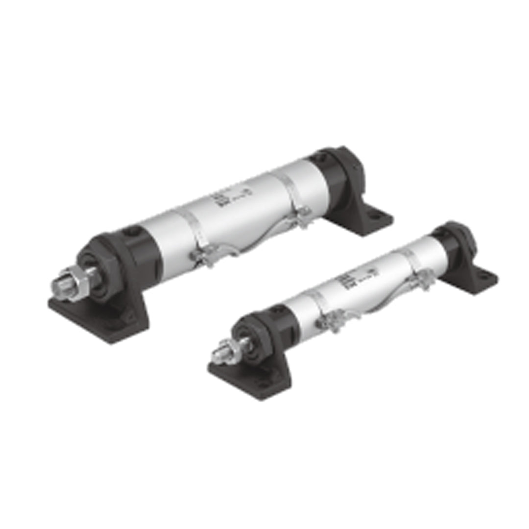 กระบอกไฮดรอลิก Hydraulic Cylinder SMC CHM Series Double Acting/Single Rod: 3.5 MPa CHMG Bore 20 mm