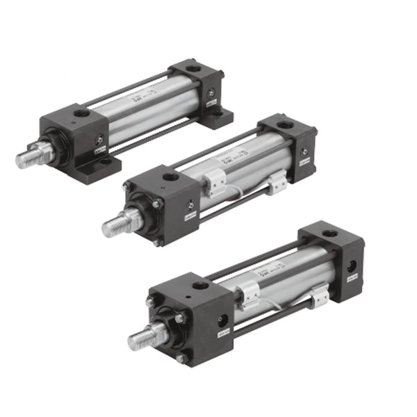 กระบอกไฮดรอลิก Hydraulic Cylinder SMC CHSD Series Double Acting/Single Rod: 3.5 MPa CHSDTA Bore 100 mm