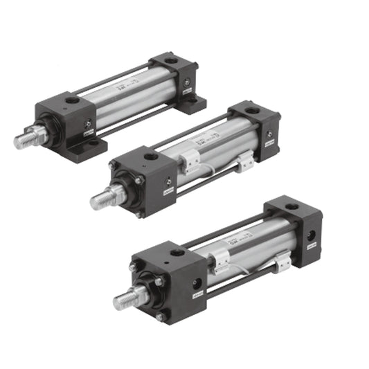 กระบอกไฮดรอลิก Hydraulic Cylinder SMC CHSD Series Double Acting/Single Rod: 3.5 MPa CHSDCB Bore 50 mm