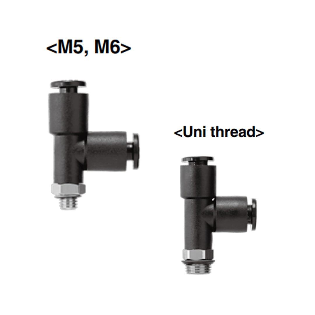 ข้อต่อลม Fittings SMC One-touch code KAY06-U02