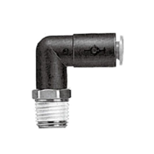 ข้อต่อลม Fittings SMC Self-seal code KCL06-M5