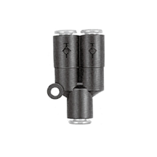 ข้อต่อลม Fittings SMC Self-seal code KCU10-00