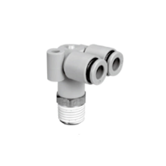 ข้อต่อลม Fittings SMC One-touch code KGLU12-03