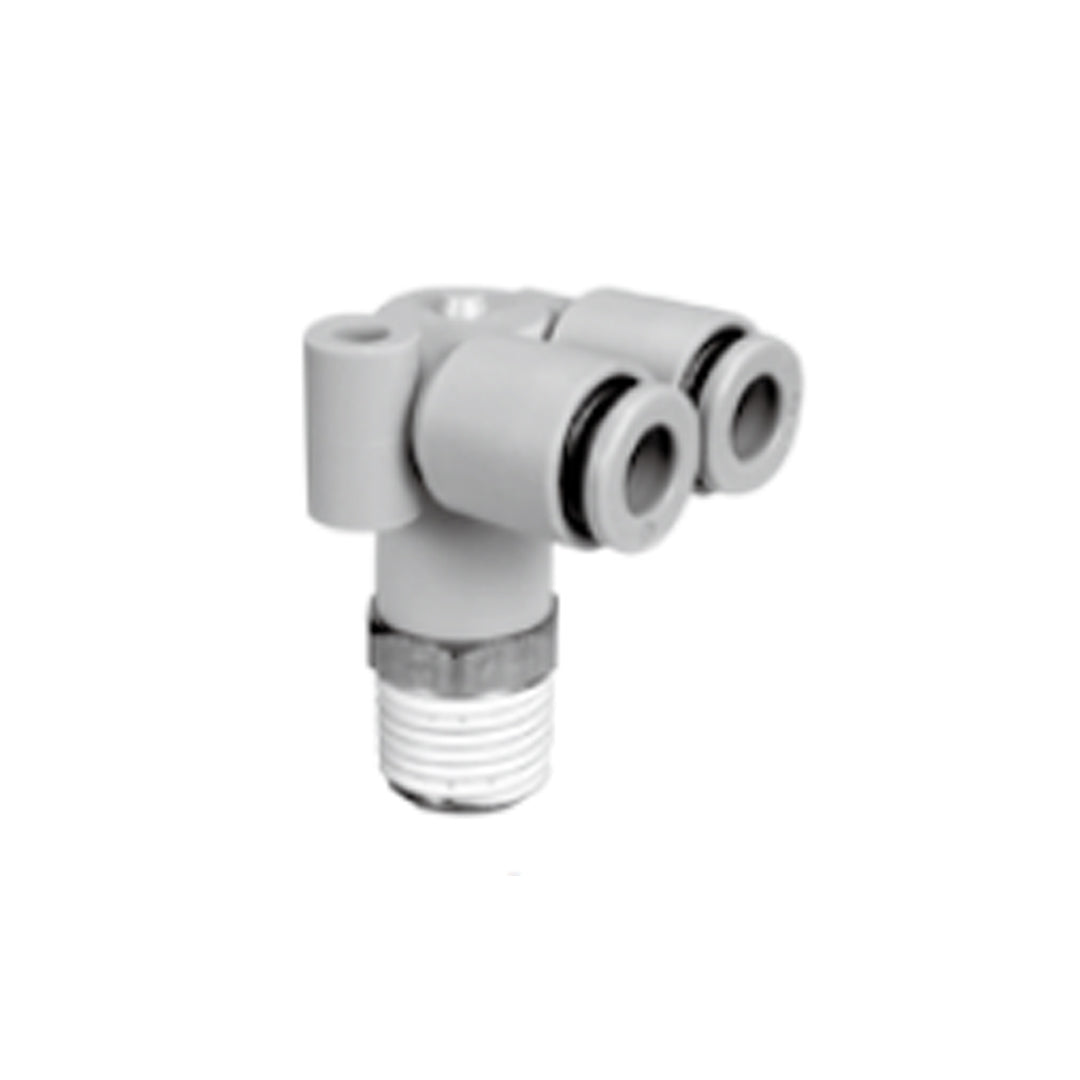 ข้อต่อลม Fittings SMC One-touch code KGLU10-03