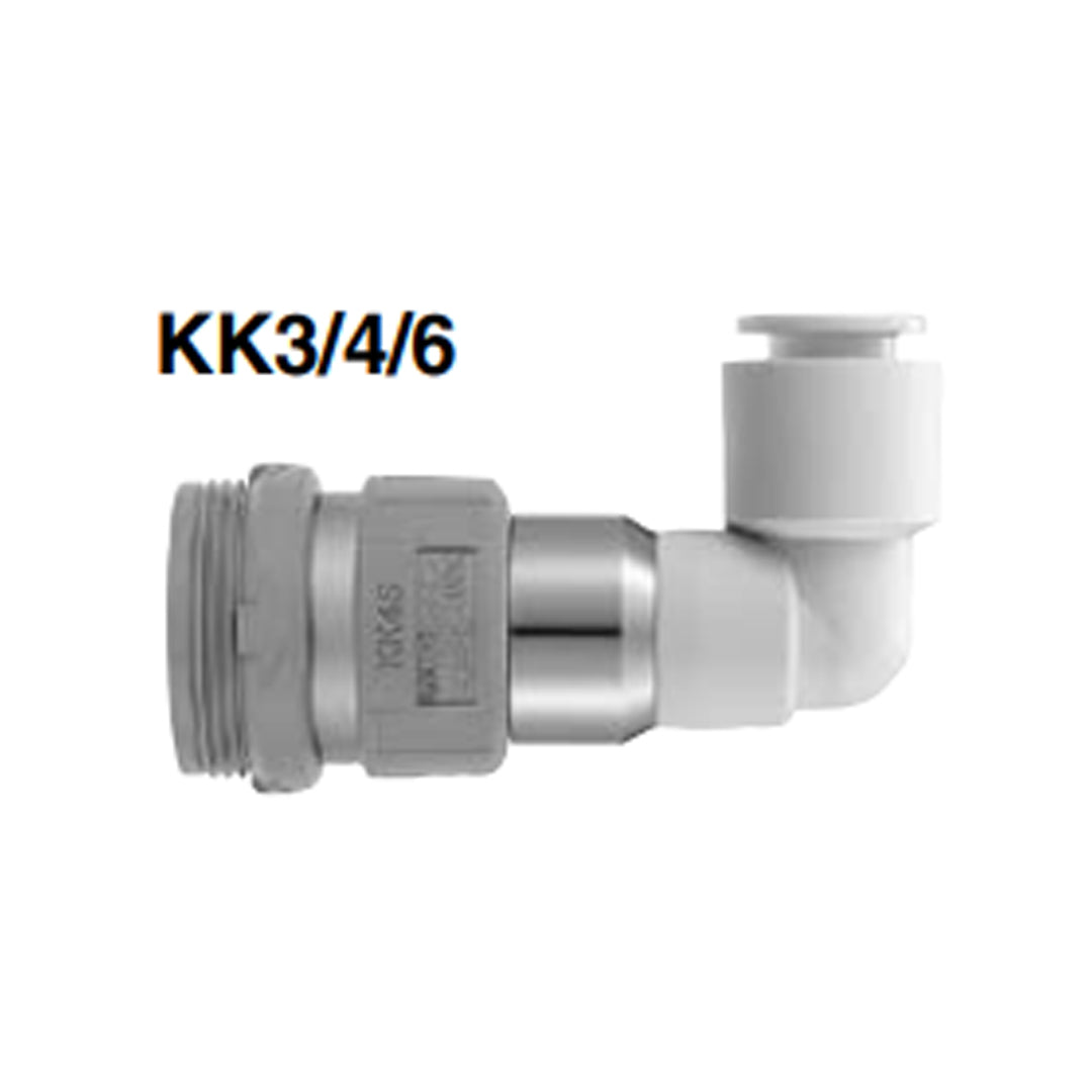 ข้อต่อลม Fittings SMC One-touch code KK4S-12L