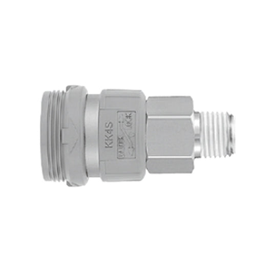 ข้อต่อลม Fittings SMC One-touch code KK4S-03MS