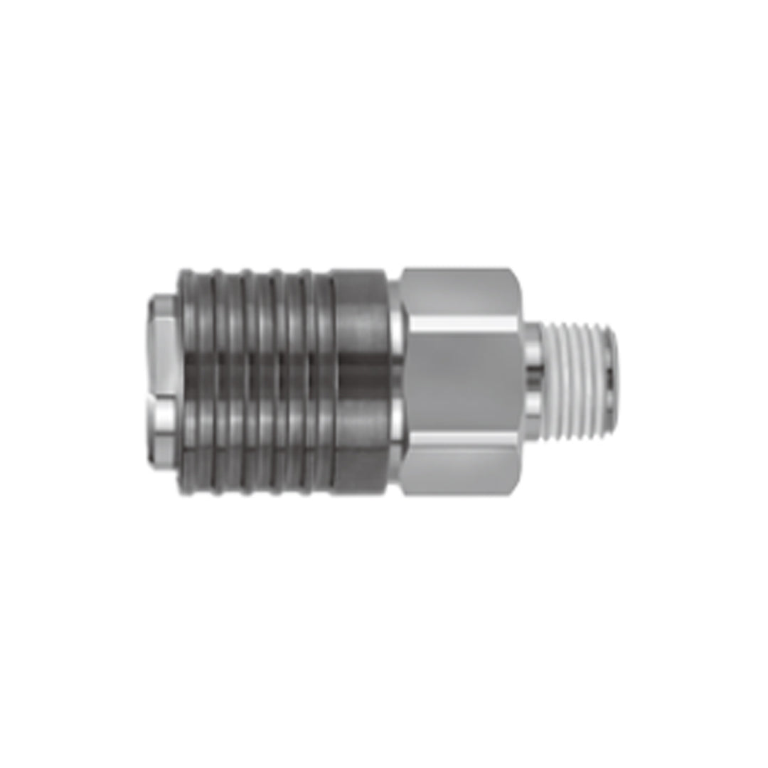 ข้อต่อลม Fittings SMC Quick Connect code KKA4S-04M