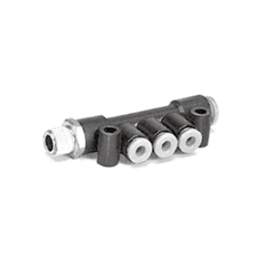 ข้อต่อลม Fittings SMC One-touch code KM14-06-08-02S-3