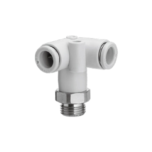 ข้อต่อลม Fittings SMC One-touch Fittings code KQ2D10-03-☐P