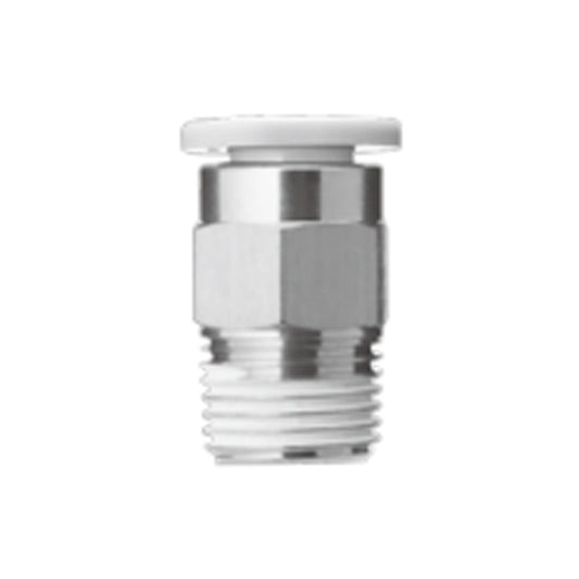 ข้อต่อลม Fittings SMC One-touch Fittings code KQ2H04-01_S1